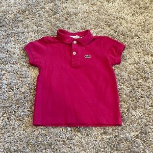 Toddler Boy Lacoste polo